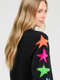 Vilagallo Star Sleeve Sweater