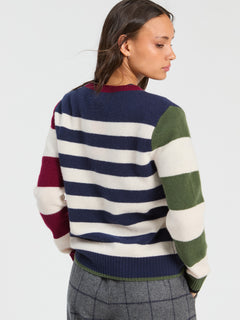 Vilagallo Striped Dachshund Raincoat Sweater