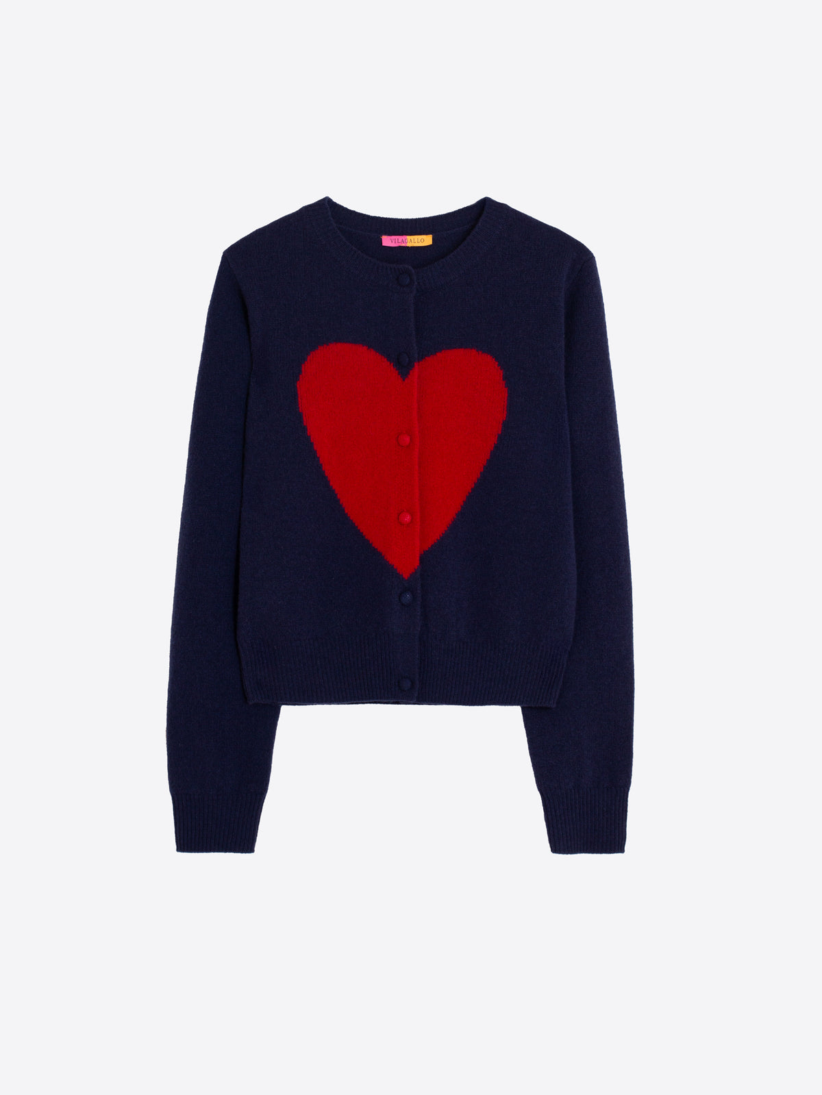 Vilagallo Heart Cardigan