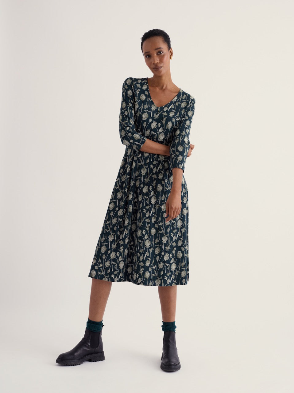 Seasalt 3/4 Sleeve Pier View Dress