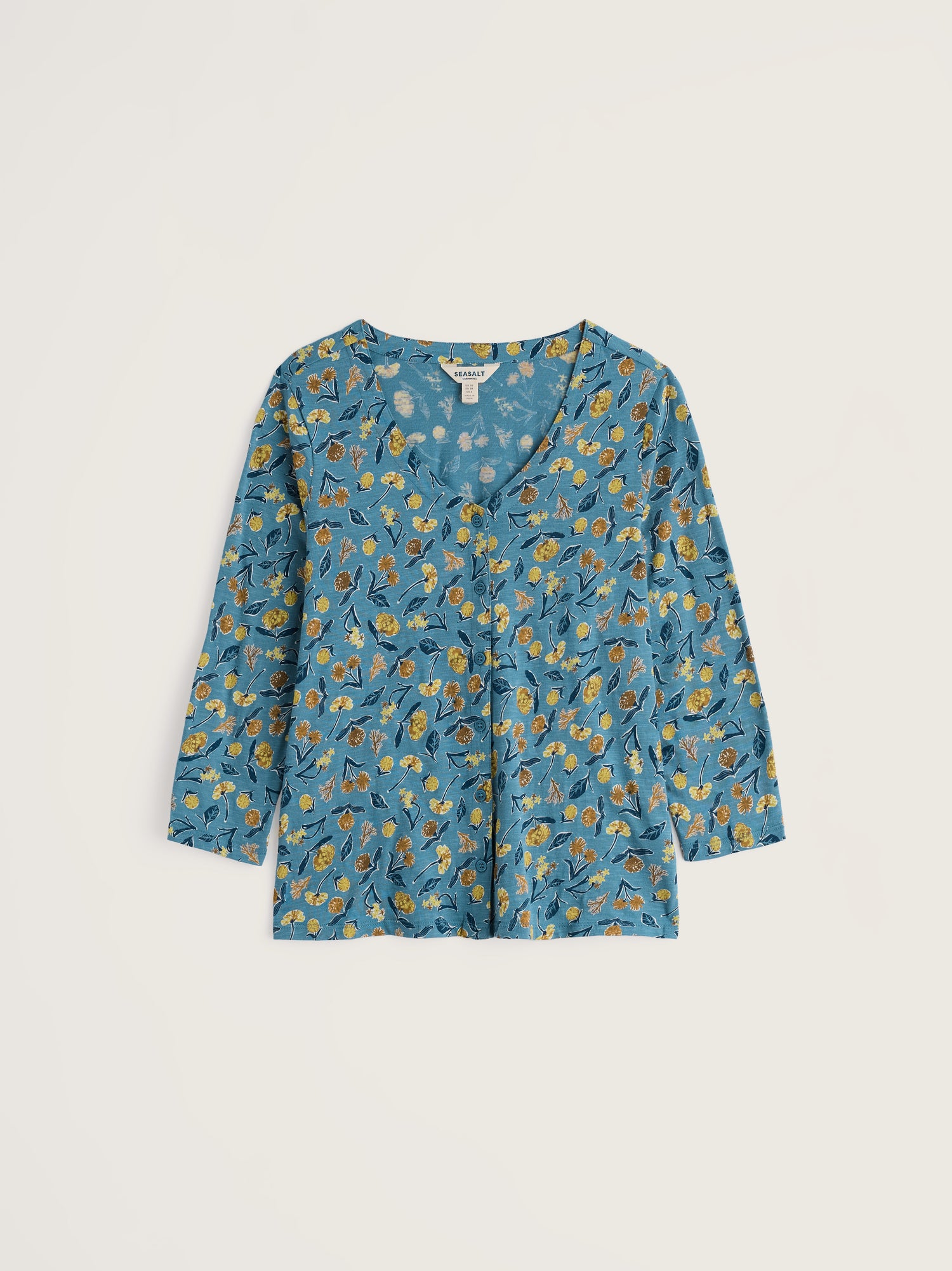 Seasalt Studio Glass 3/4 Sleeve Top