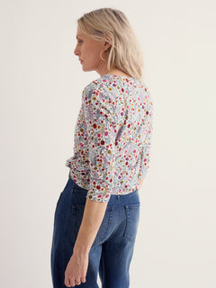 Seasalt Studio Glass 3/4 Sleeve Top