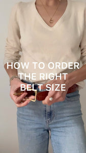 Brave Julita Pebbled Leather Belt