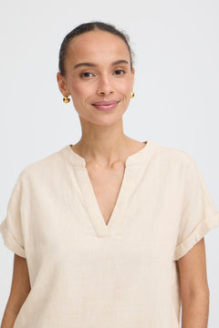 B.Young Falakka V-Neck Blouse
