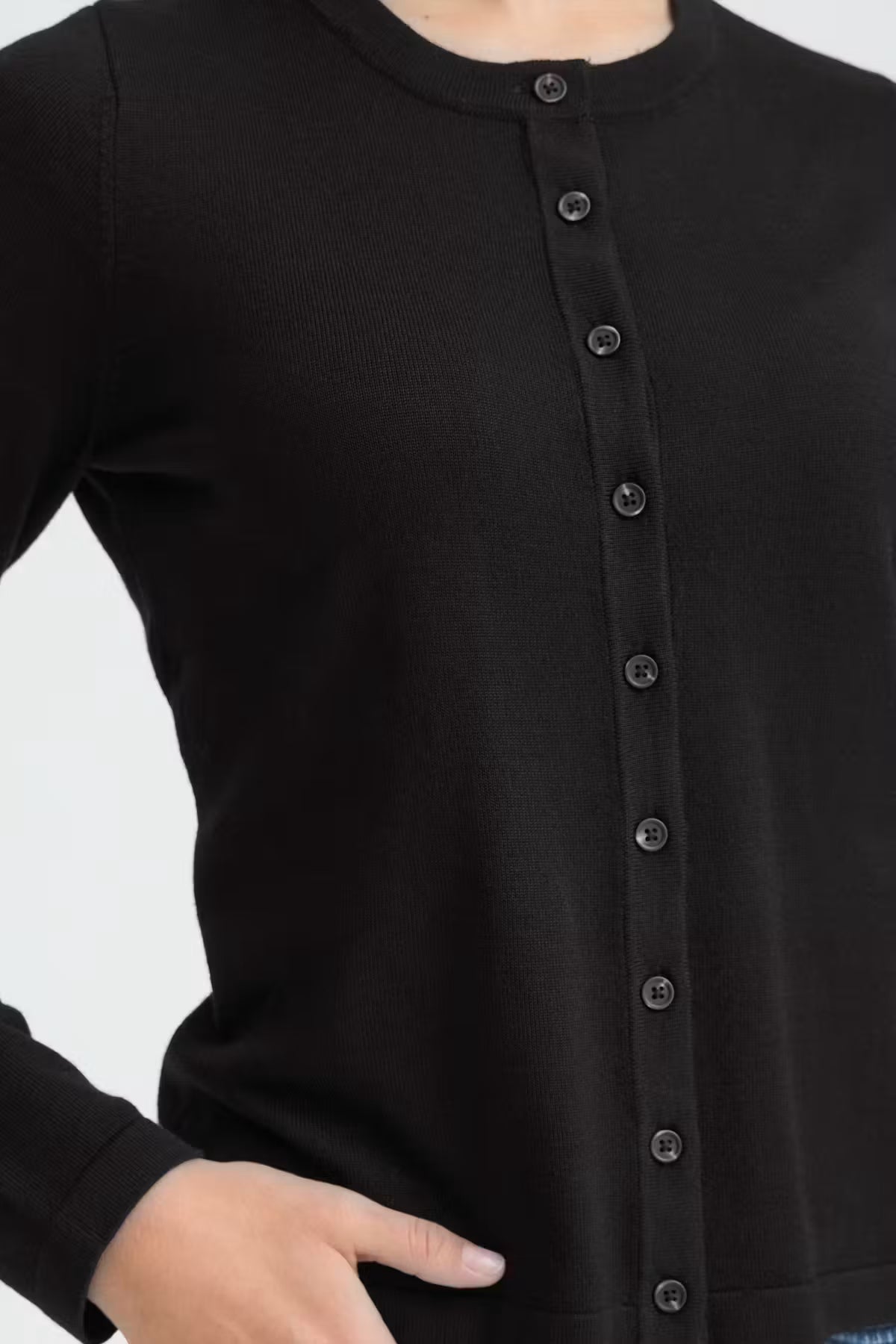 Ichi Luls O-Neck Cardigan