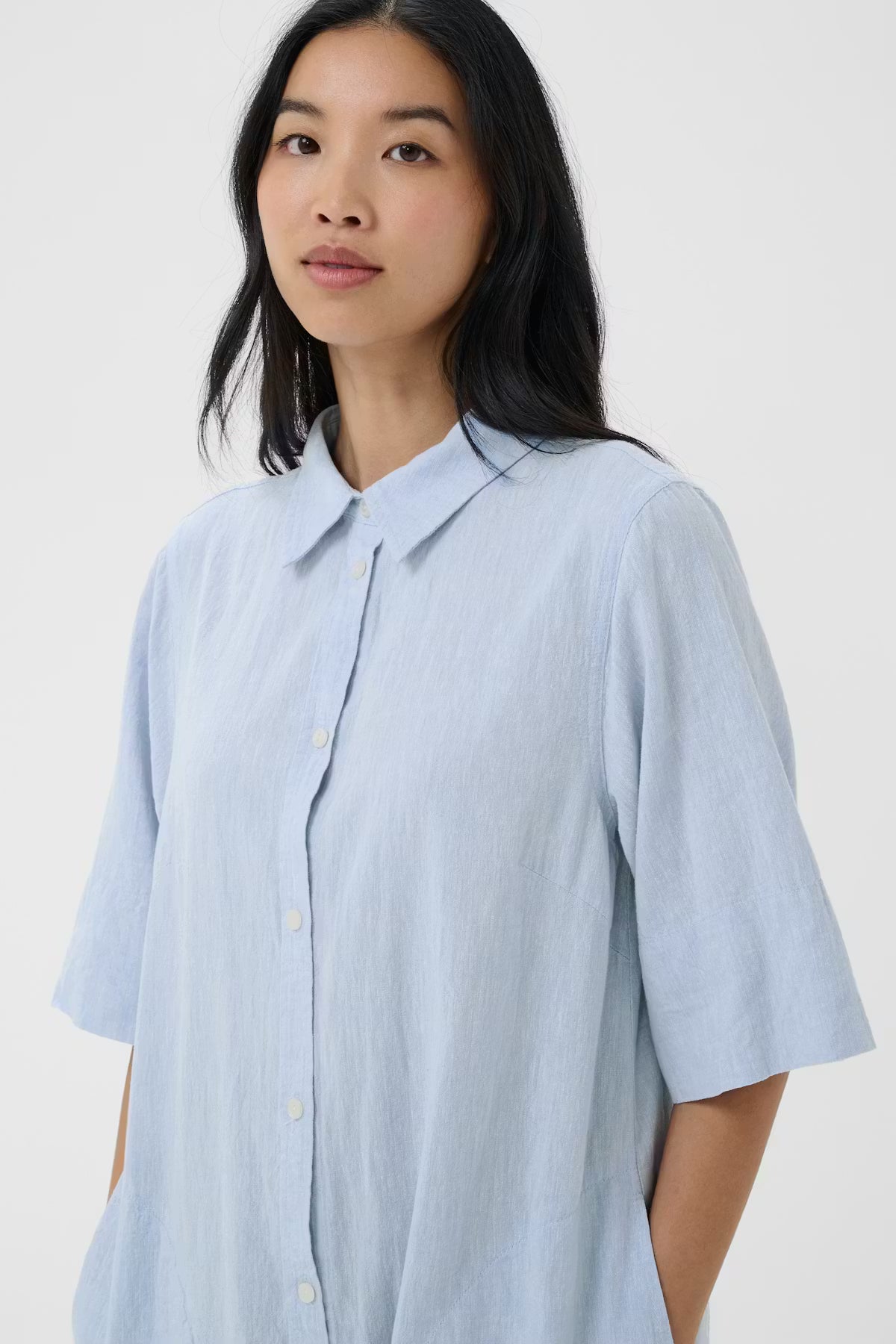 Part Two Berrit Linen Blend Dress