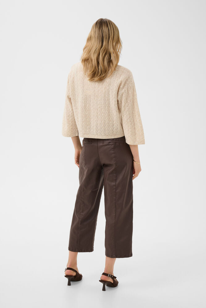 Cream Mela 3/4 Sleeve Pullover