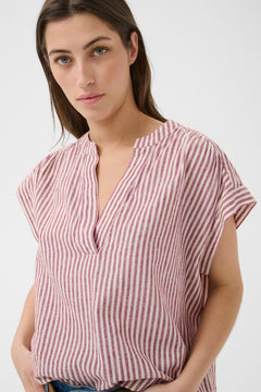 Part Two Bettina Linen Blend Blouse