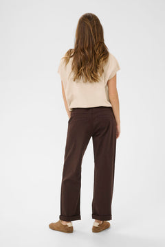 Cream Dela Knit Slipover With Decoration