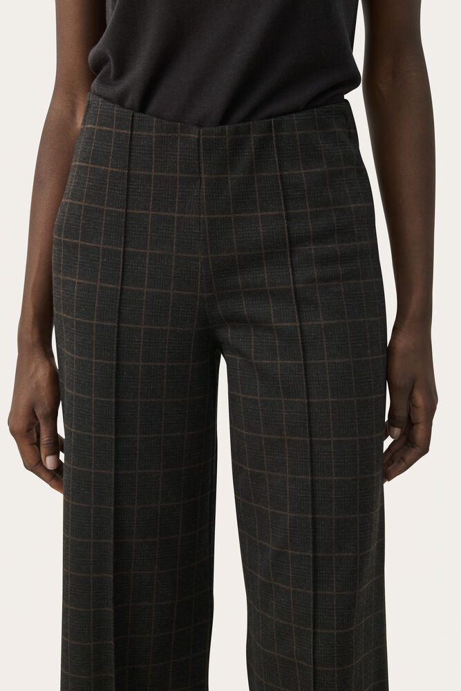 Part Two Ilisan Pants (Grey Check)
