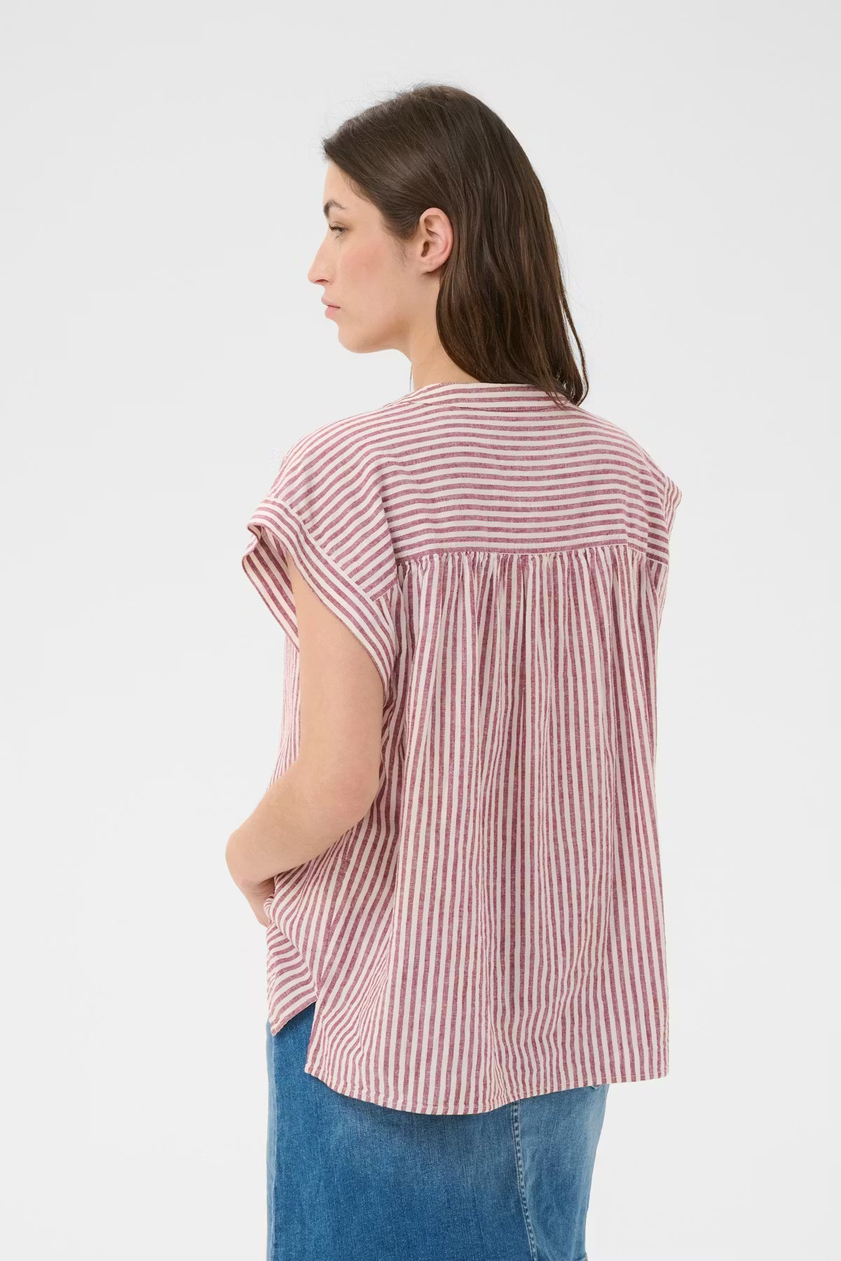 Part Two Bettina Linen Blend Blouse