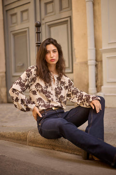 Cream Ruby Blouse