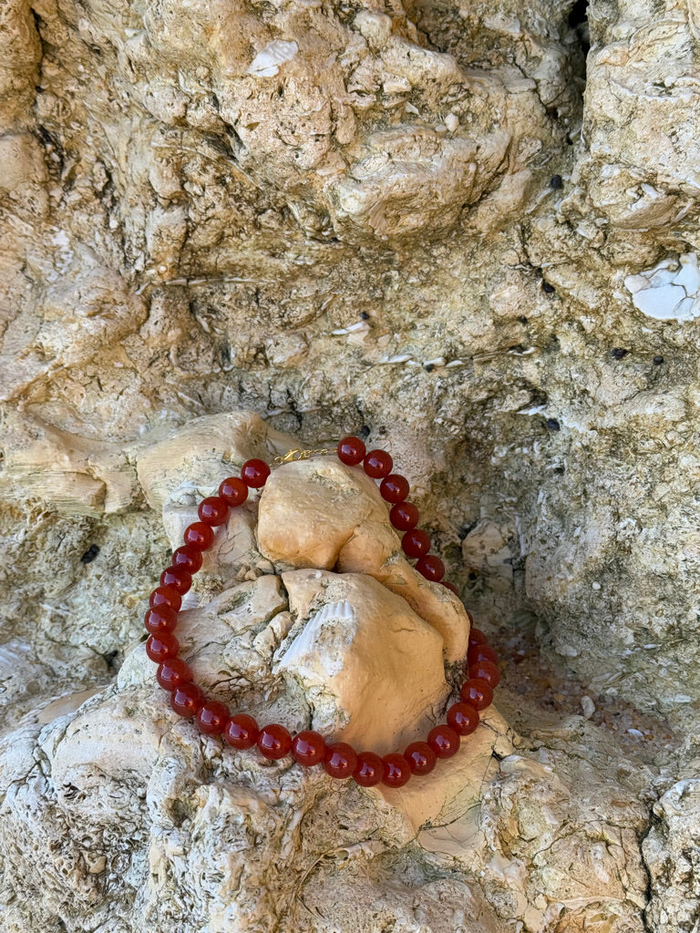 Soï Faro Red Jade Passion Necklace