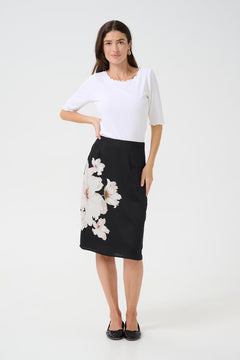Cream Aqurella Skirt