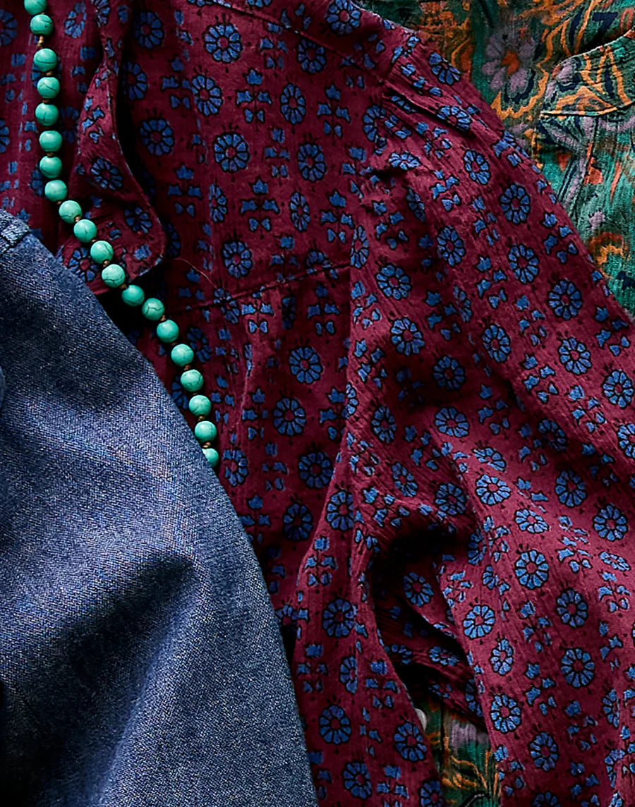 Carve Designs Tatum Gauze Shirt