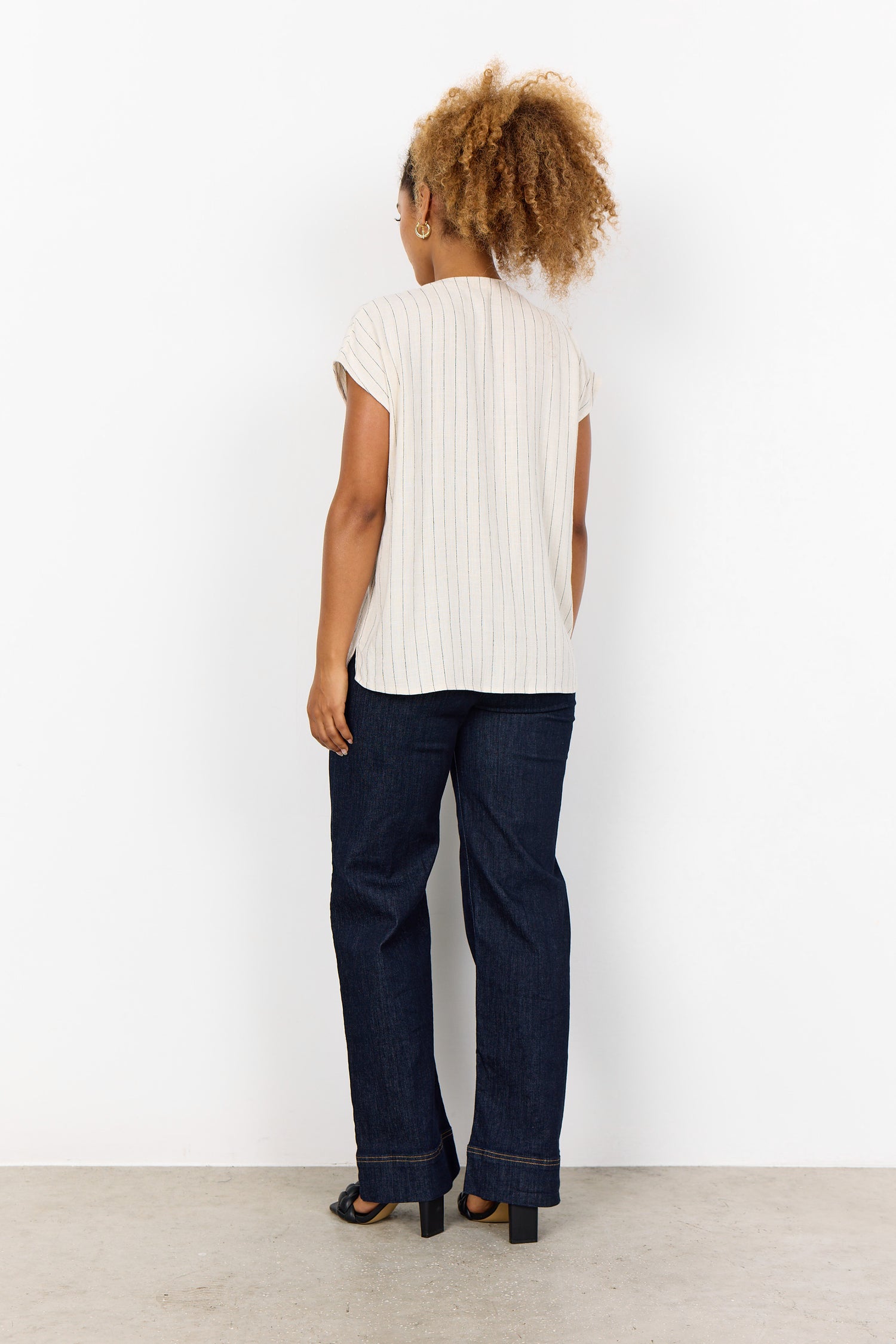 Soya Concept Paula Linen Blend Blouse