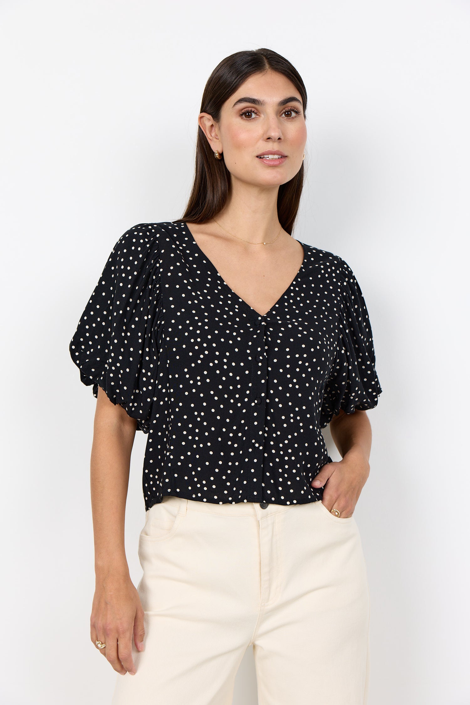 Soya Concept Gilda Short Sleeve Blouse