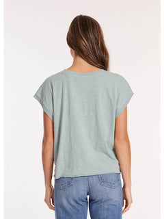 Mododoc Short Dolman Sleeve Step Hem T-Shirt
