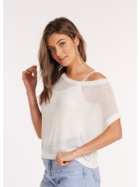 Mododoc Boxy Dolman Summer Layering Sweater