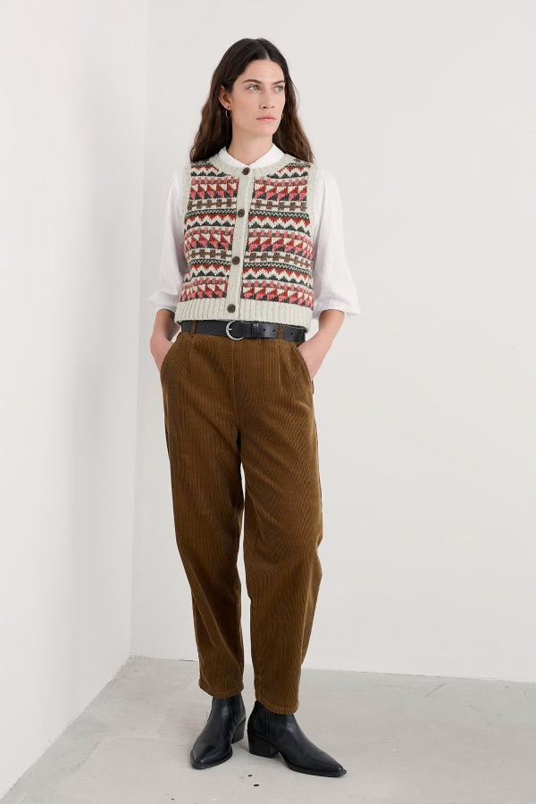 Seasalt Dawson Pick Fair Isle Vest