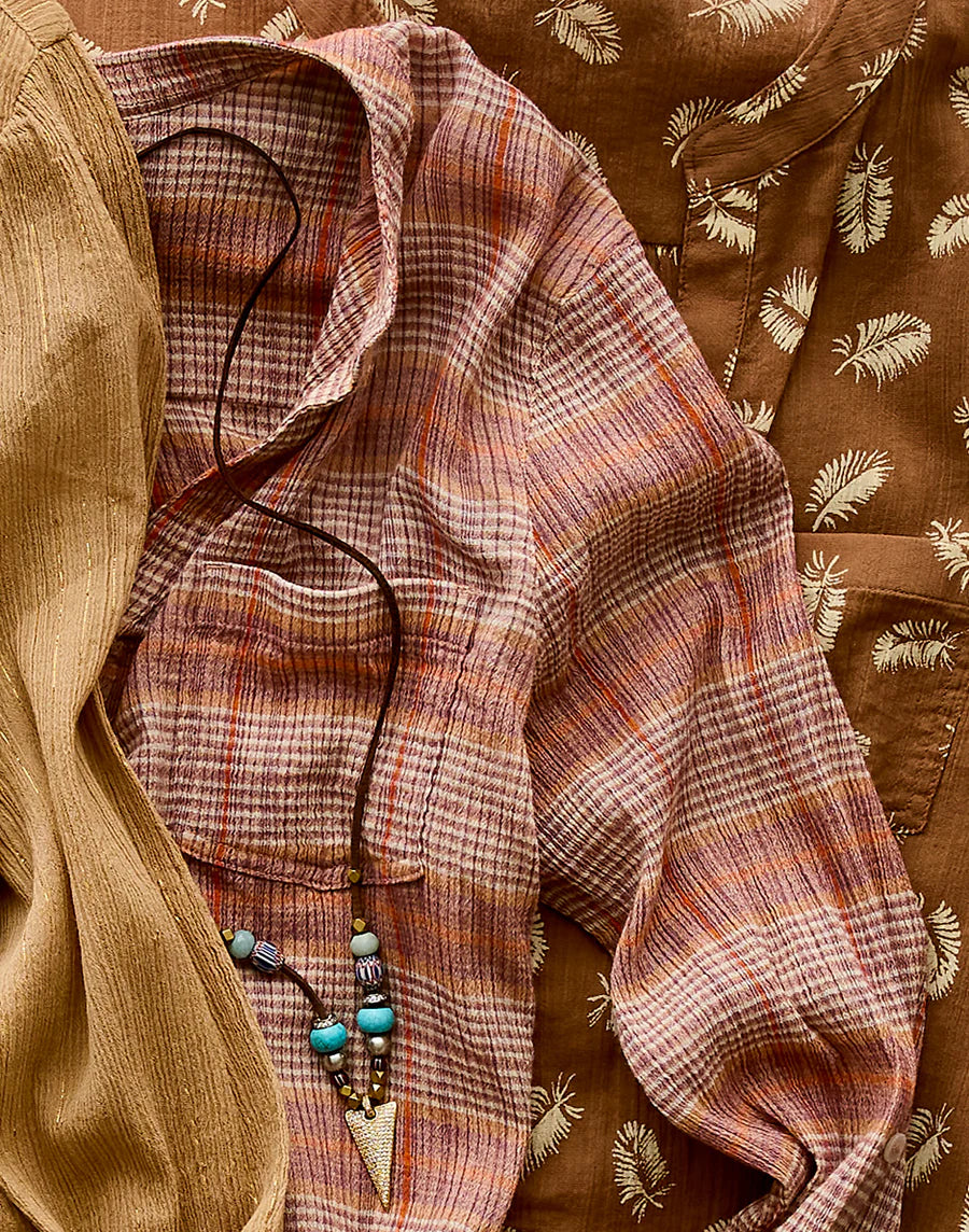 Carve Designs Dylan Gauze Shirt