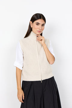 Soya Concept Gith Zip Up Vest