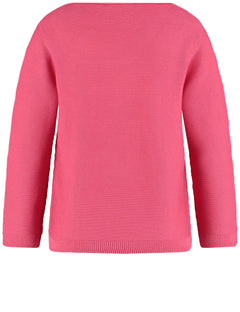 Gerry Weber Ribbed Pullover With Pocket