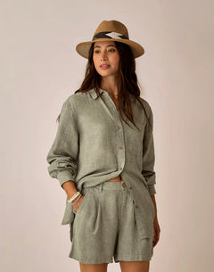 Carve Designs Suki Linen Short