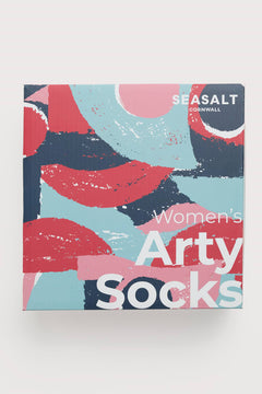 Seasalt Gift Box of 4 Women's Arty Socks Scenic
