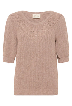 Cream Dela Knit Pullover