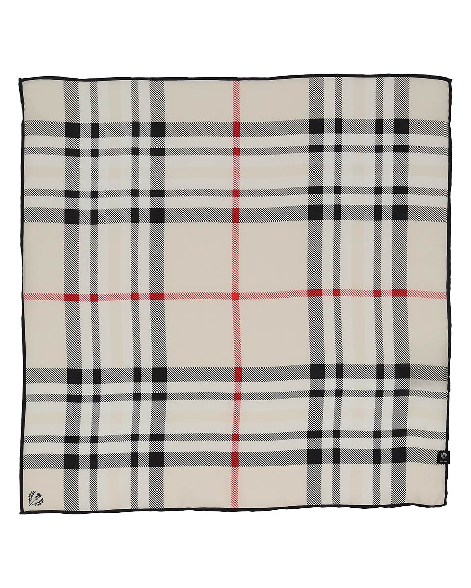 V. Frass Plaid Silk Neckie