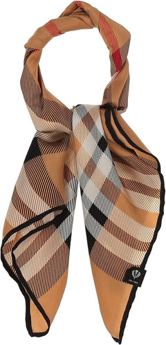 V. Frass Plaid Silk Neckie