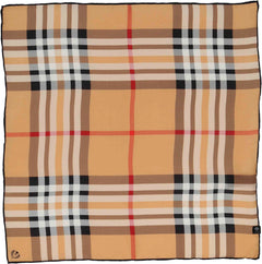 V. Frass Plaid Silk Neckie