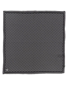 V. Frass Polka Dots Silk Neckie