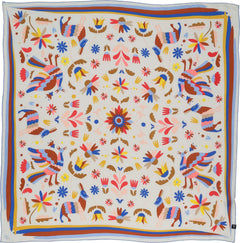Fraas Folklore Story Square Silk Scarf
