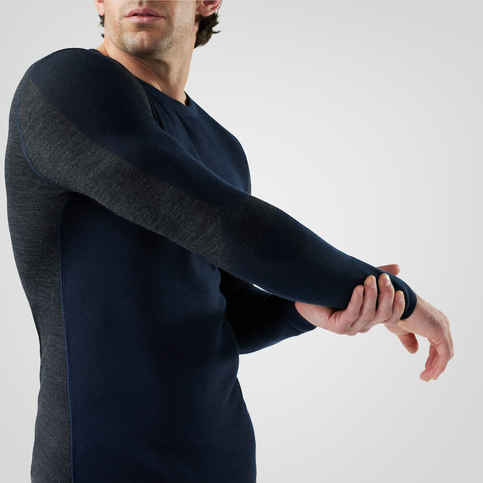 Smartwool Men's Intraknit Thermal Merino Base Layer Colourblock Crew