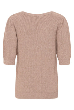 Cream Dela Knit Pullover
