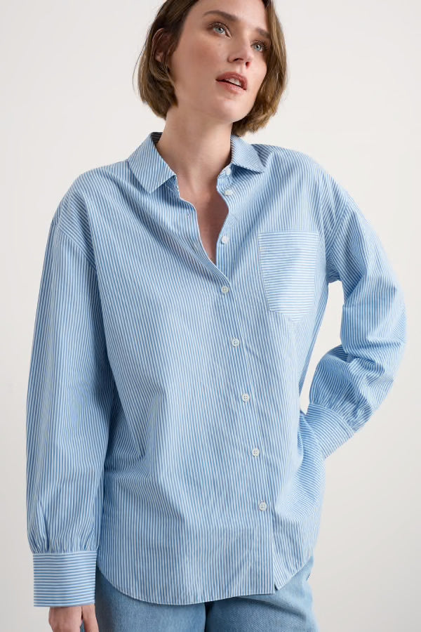 Seasalt Sea Path Poplin Shirt