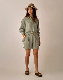 Carve Designs Suki Linen Short