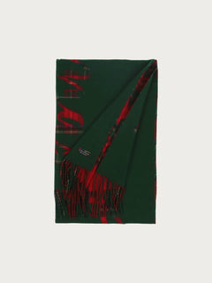 V. Frass Merry Christmas Cashmink Scarf