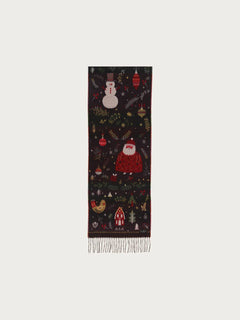 V. Frass Christmas Cashmink Scarf