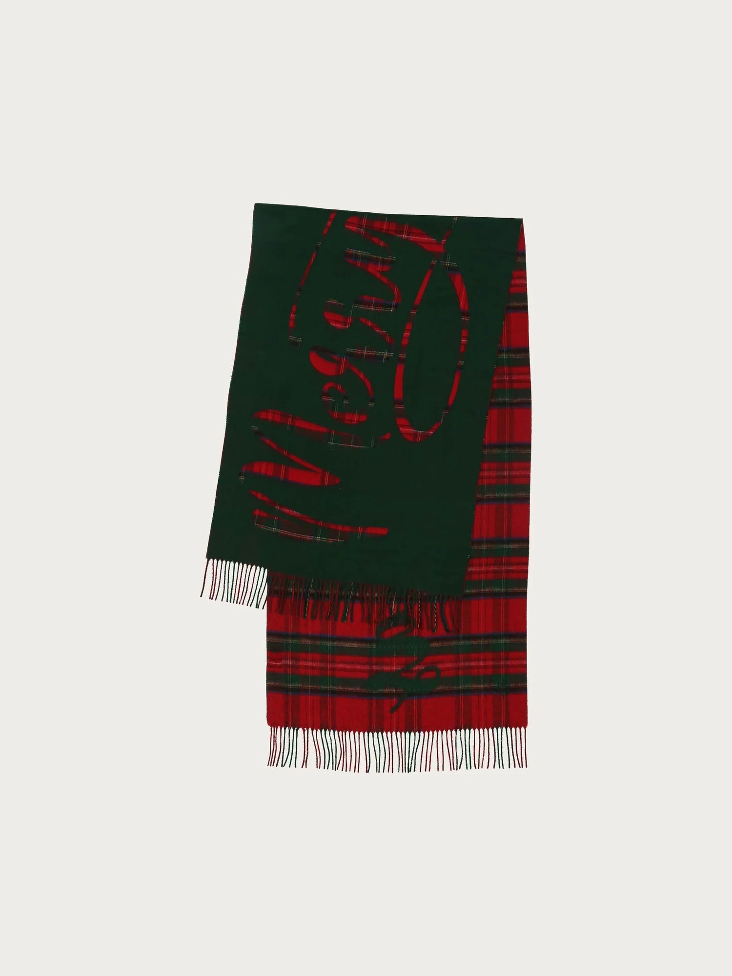 V. Frass Merry Christmas Cashmink Scarf