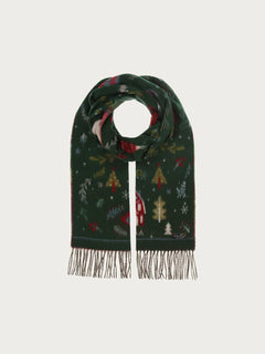 V. Frass Christmas Cashmink Scarf