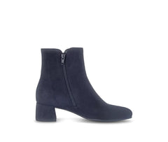 Gabor Abbey Suede Bootie With Block Heel