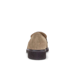 Gabor Suede Loafer With Animal Pattern