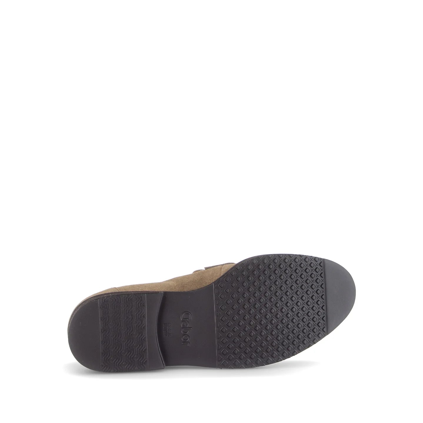 Gabor Suede Loafer With Animal Pattern
