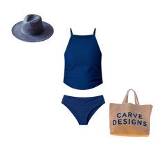 Carve Designs Boca Compression Tankini