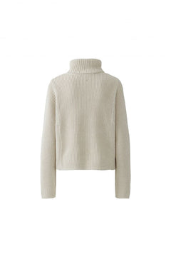 Oui Cotton Turtleneck Sweater