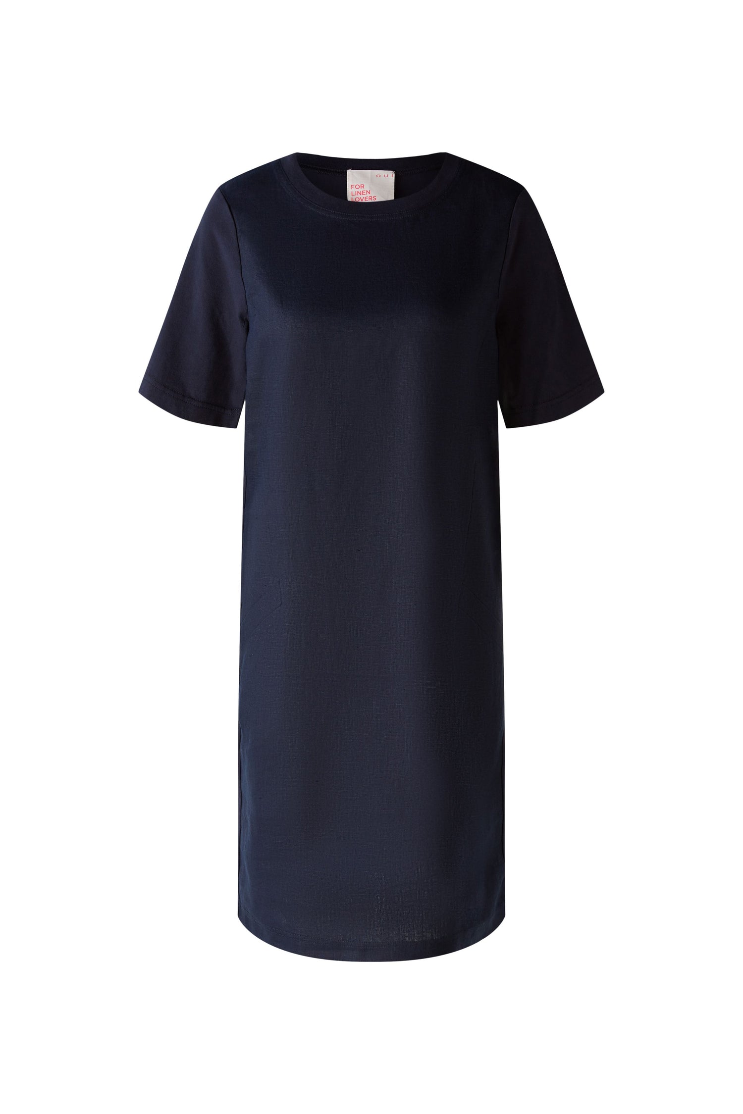 Oui Jersey Back Linen Dress