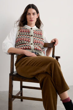 Seasalt Dawson Pick Fair Isle Vest